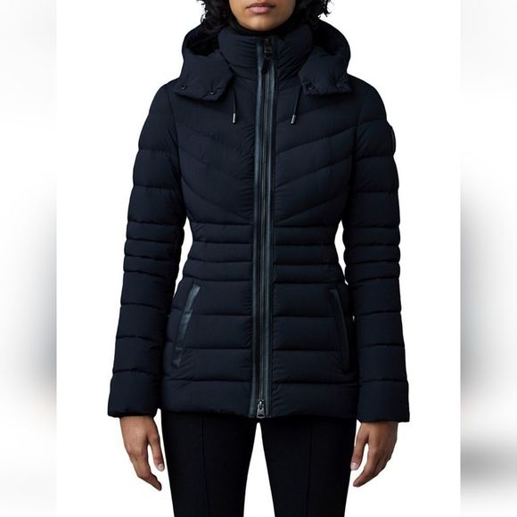 Mackage Patsy Hooded Stretch Down Jacket - Picture 3 of 15